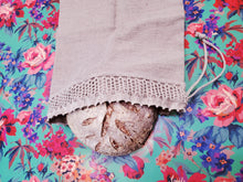 Load image into Gallery viewer, 100% Flax Linen Bread Bags
